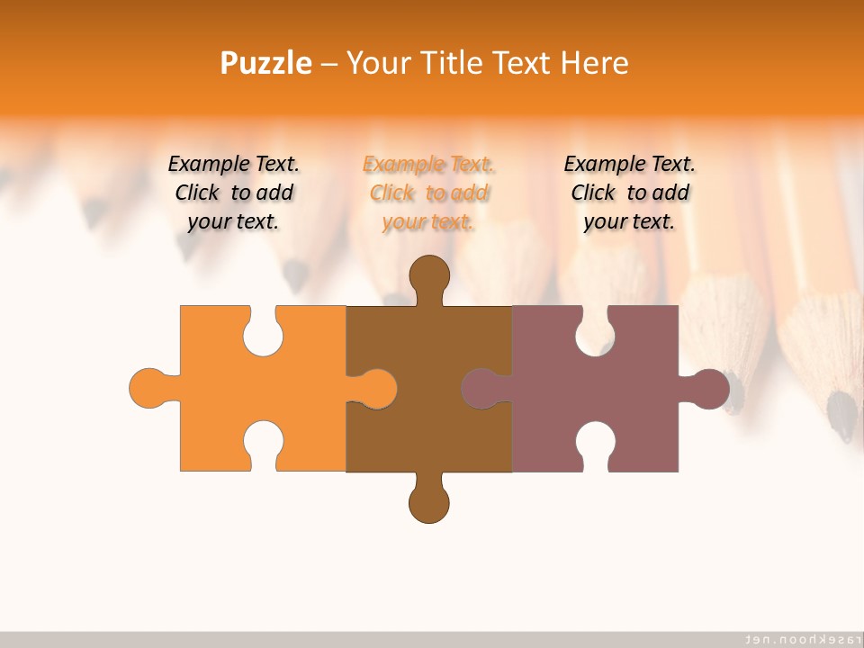 A Group Of Yellow Pencils With A White Background PowerPoint Template