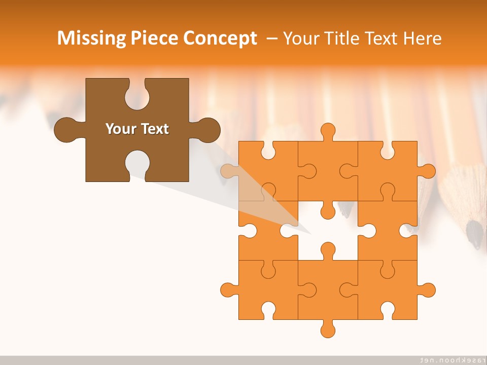 A Group Of Yellow Pencils With A White Background PowerPoint Template