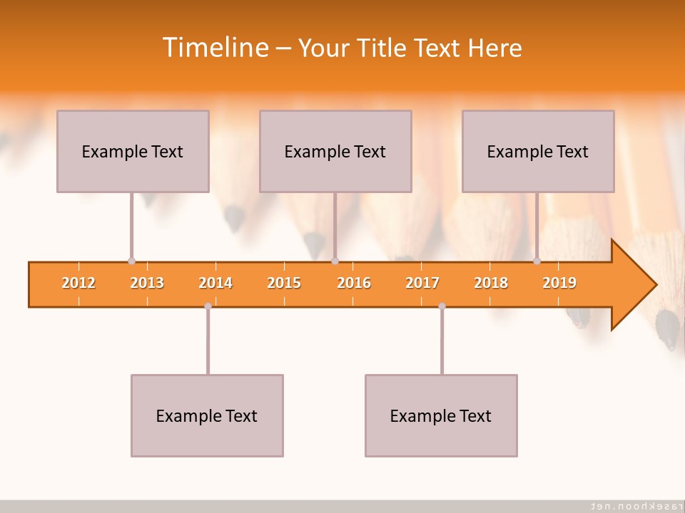 A Group Of Yellow Pencils With A White Background PowerPoint Template