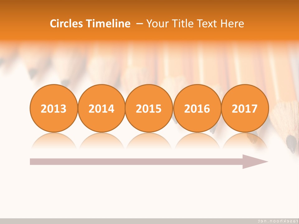 A Group Of Yellow Pencils With A White Background PowerPoint Template