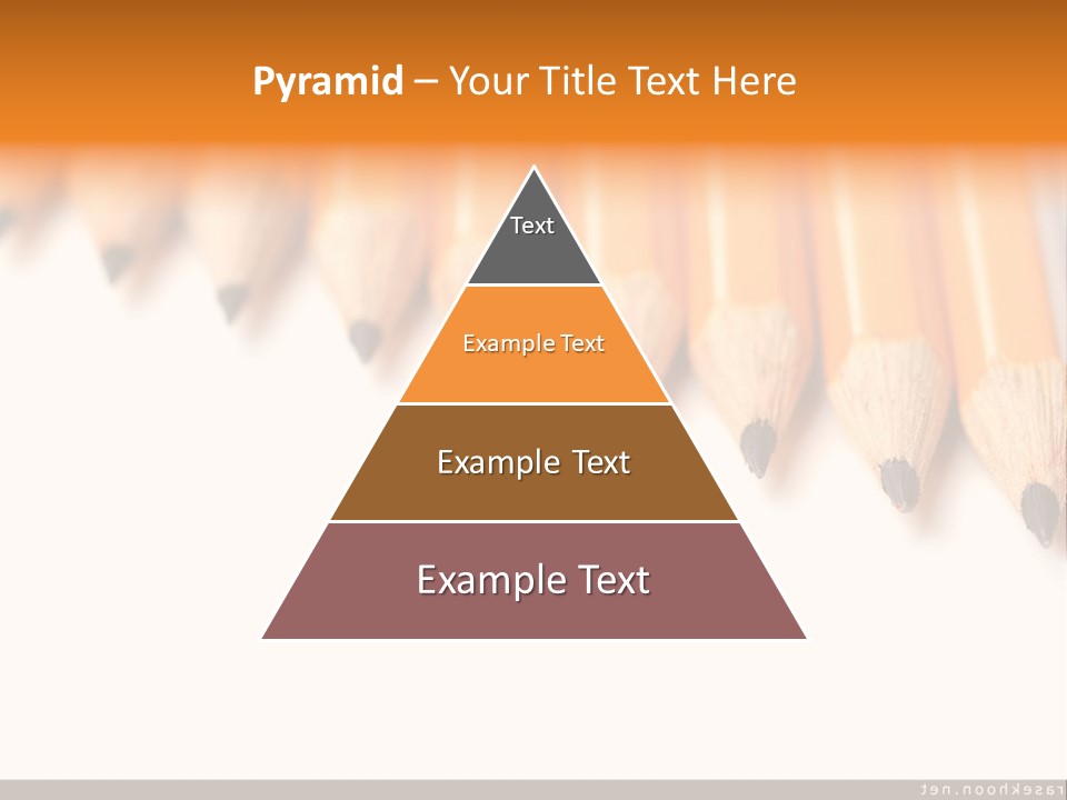 A Group Of Yellow Pencils With A White Background PowerPoint Template
