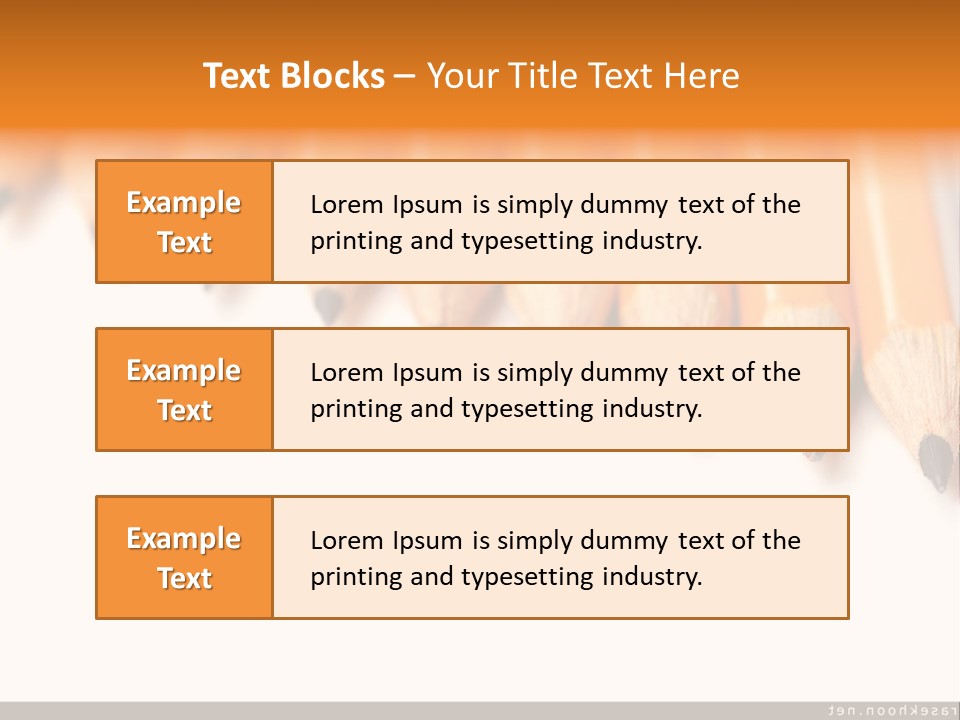 A Group Of Yellow Pencils With A White Background PowerPoint Template