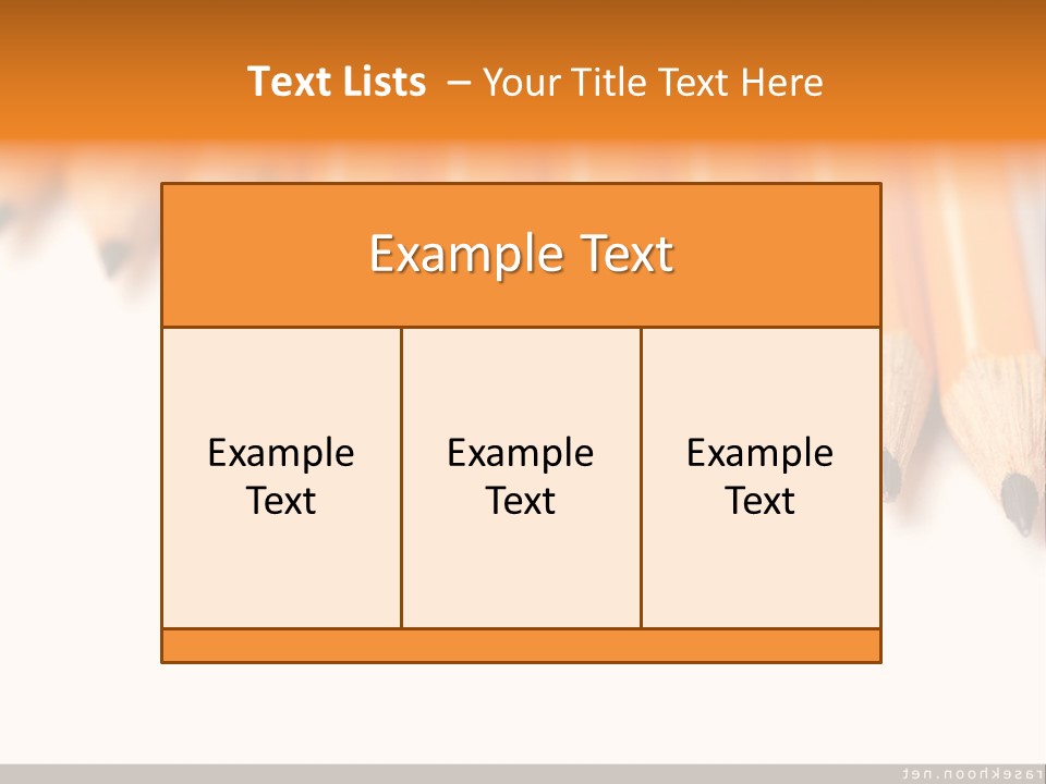 A Group Of Yellow Pencils With A White Background PowerPoint Template