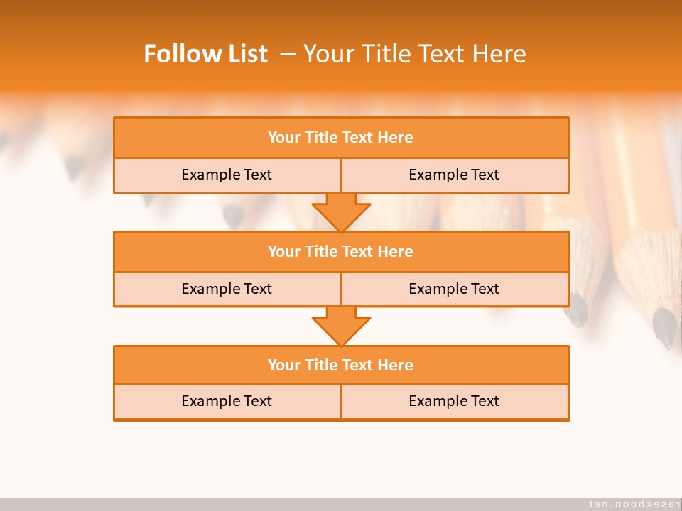 A Group Of Yellow Pencils With A White Background PowerPoint Template