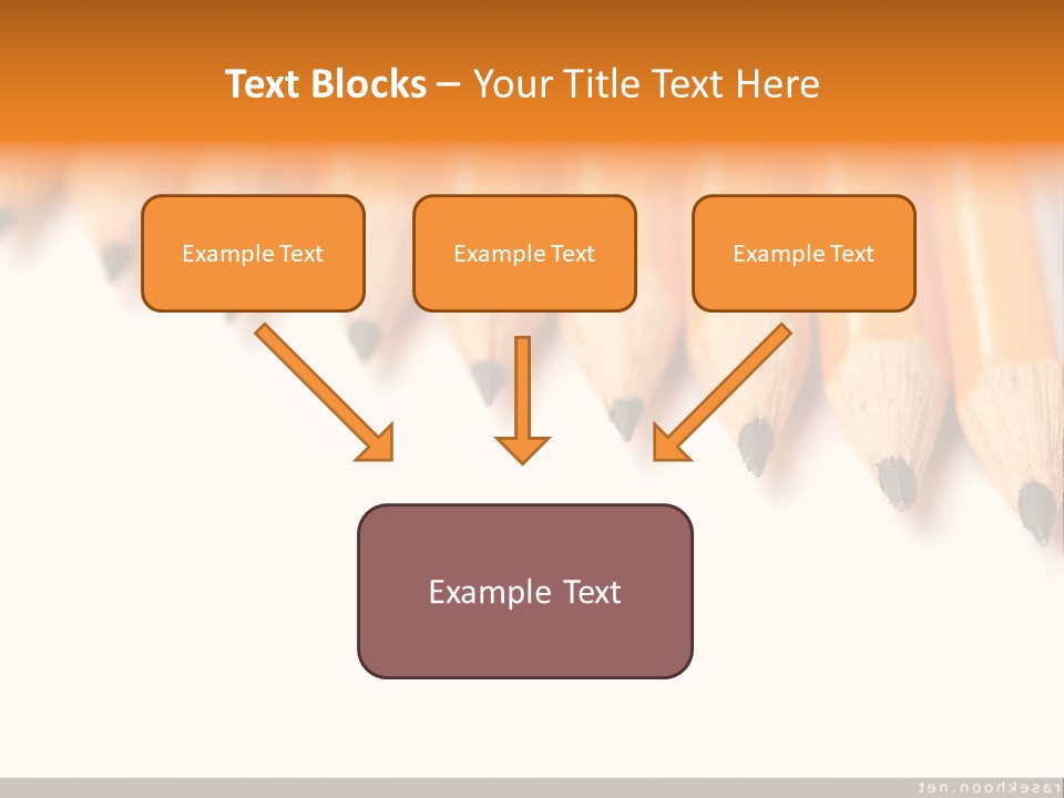 A Group Of Yellow Pencils With A White Background PowerPoint Template