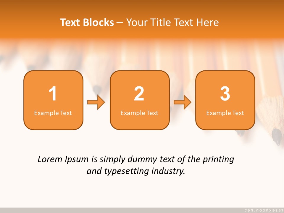 A Group Of Yellow Pencils With A White Background PowerPoint Template