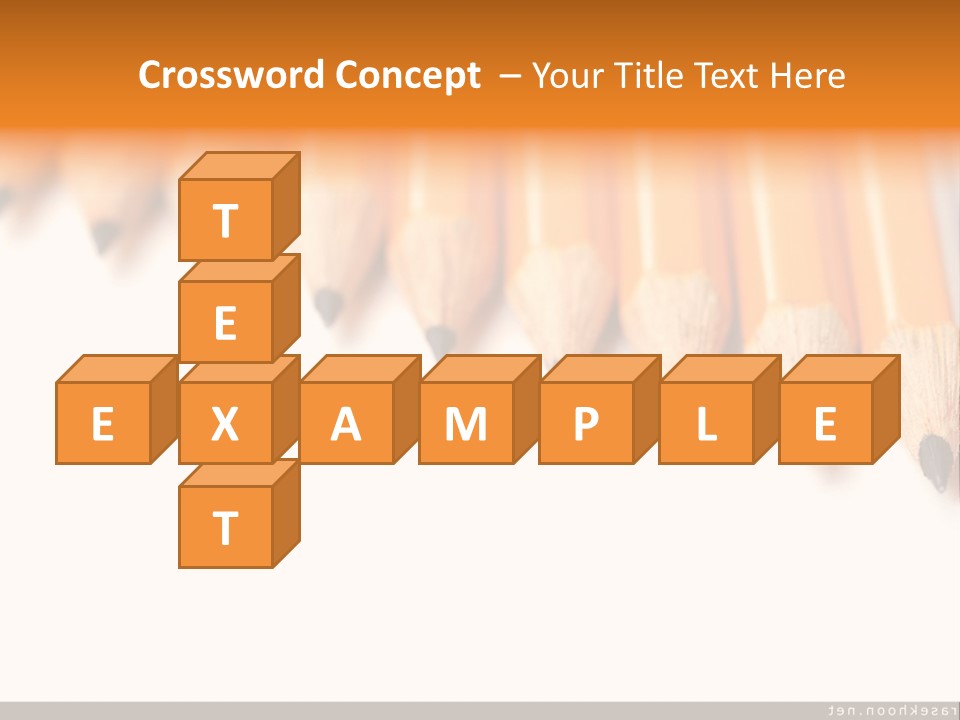 A Group Of Yellow Pencils With A White Background PowerPoint Template