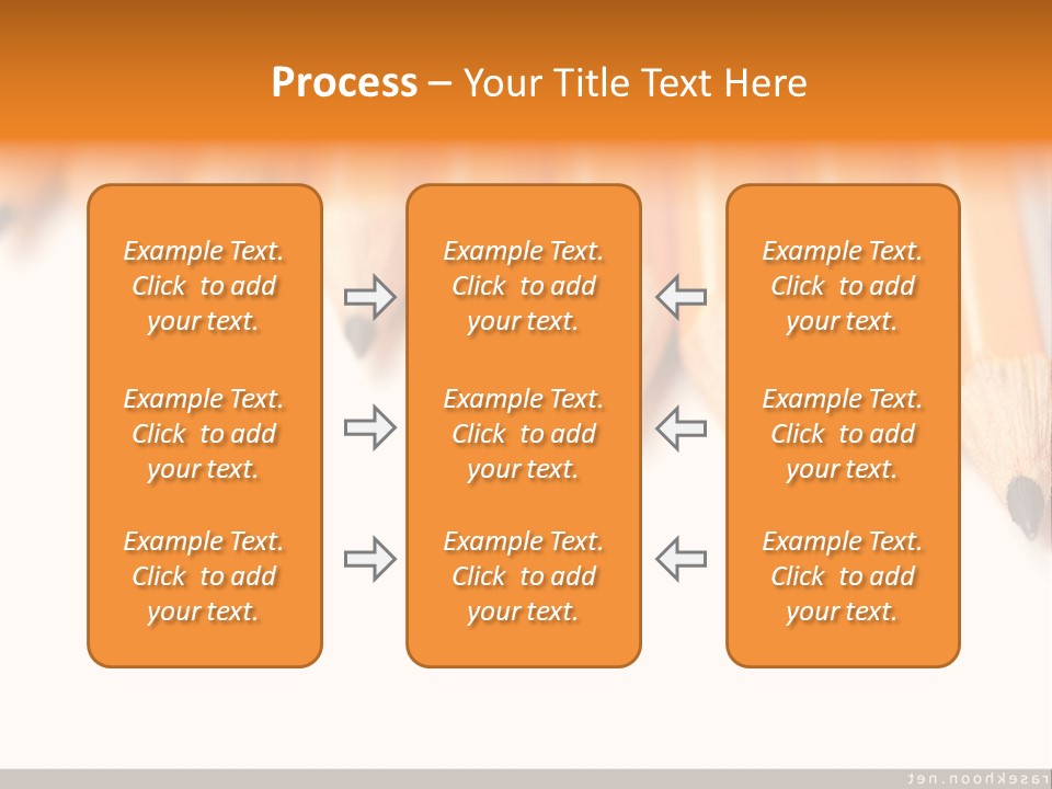A Group Of Yellow Pencils With A White Background PowerPoint Template
