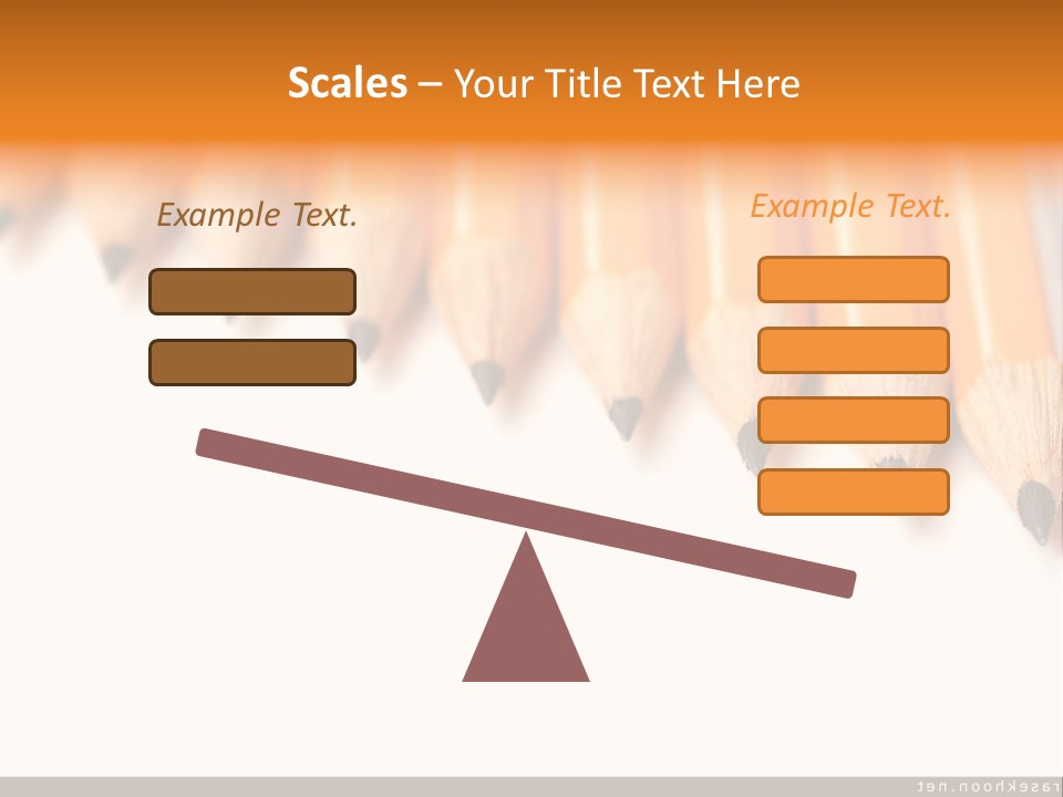 A Group Of Yellow Pencils With A White Background PowerPoint Template