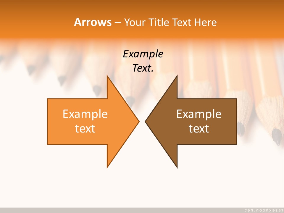 A Group Of Yellow Pencils With A White Background PowerPoint Template