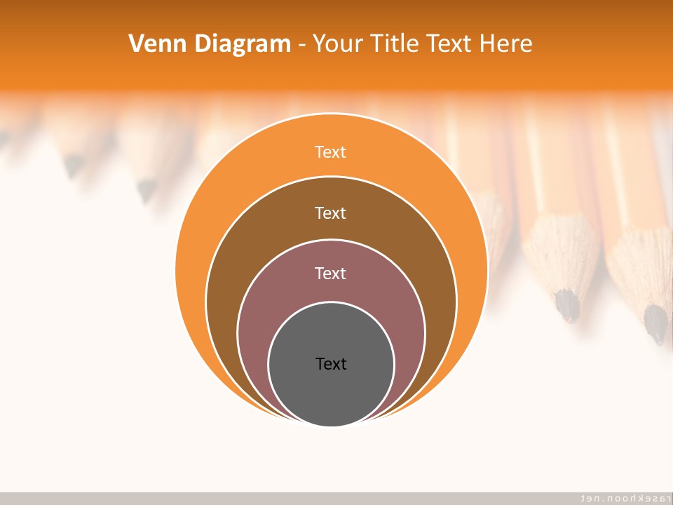 A Group Of Yellow Pencils With A White Background PowerPoint Template