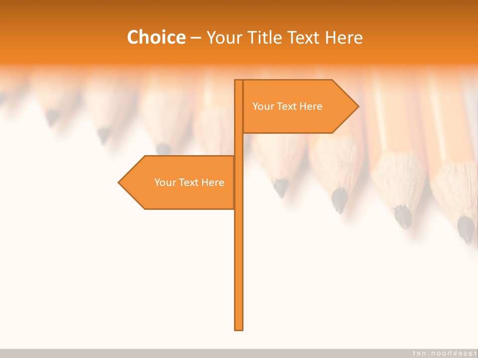 A Group Of Yellow Pencils With A White Background PowerPoint Template