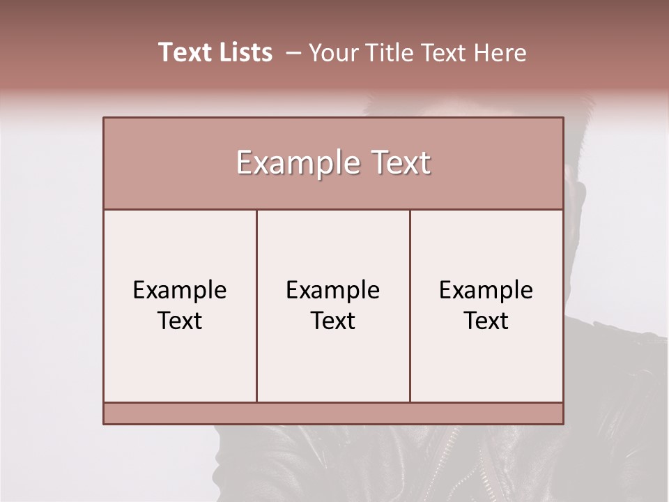 A Man Covering His Face With His Hands PowerPoint Template