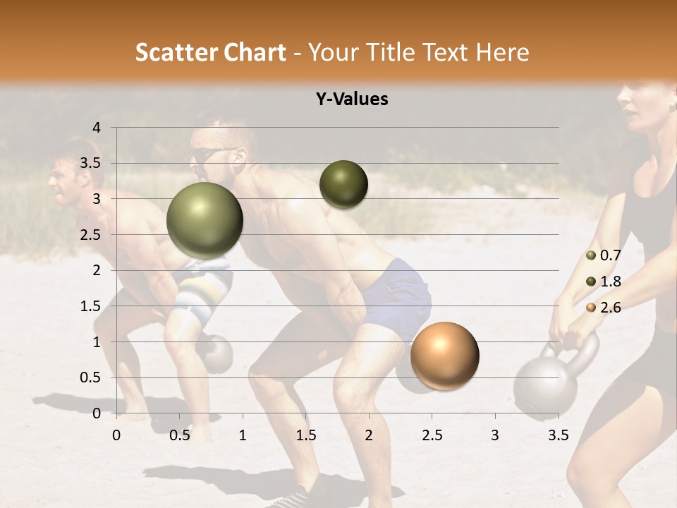 Power Training Cross PowerPoint Template