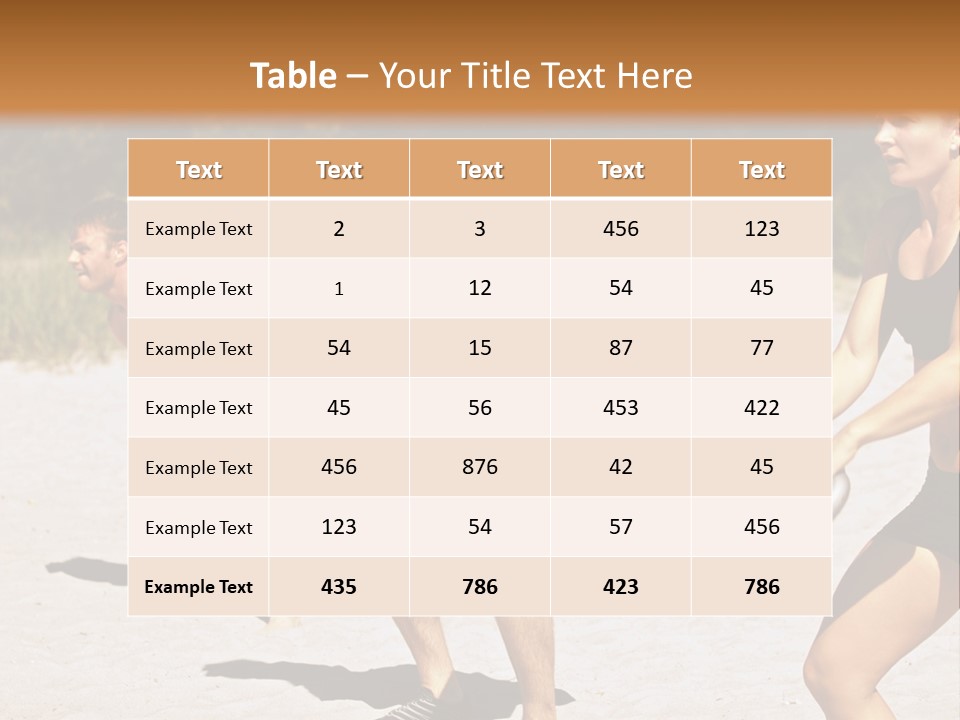 Power Training Cross PowerPoint Template