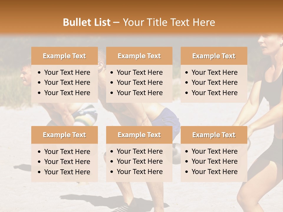 Power Training Cross PowerPoint Template