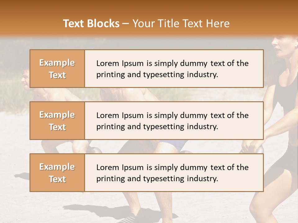 Power Training Cross PowerPoint Template