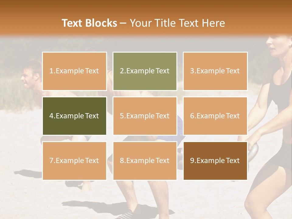 Power Training Cross PowerPoint Template