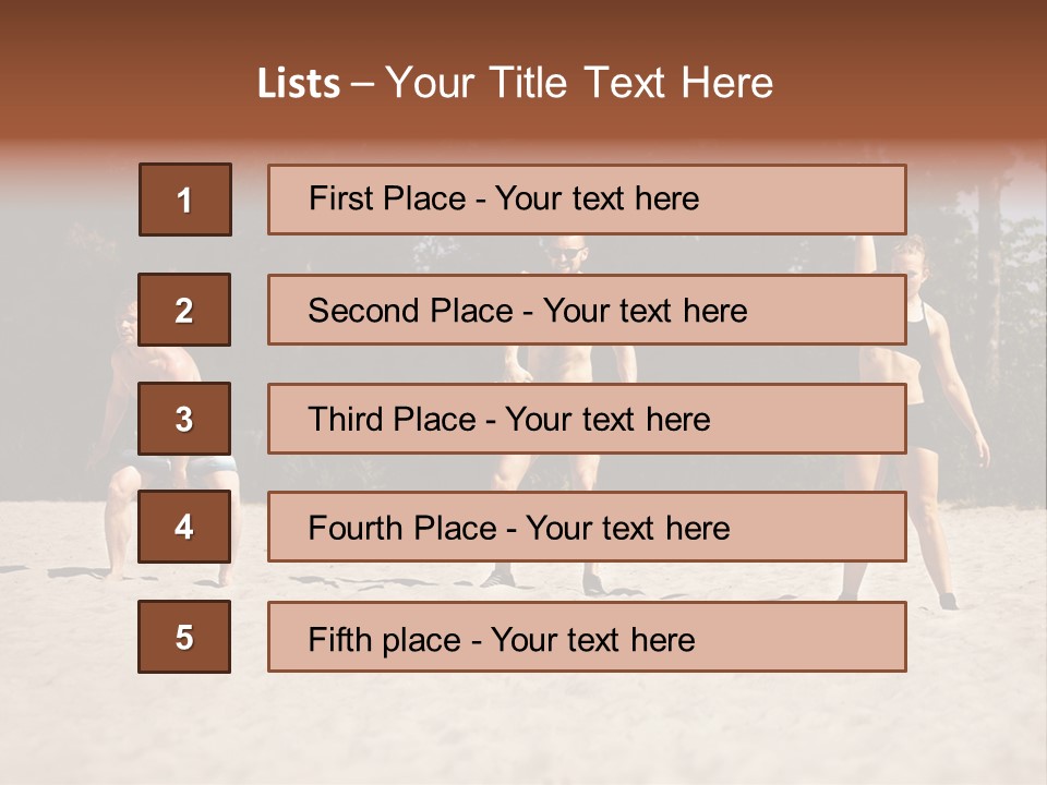 Power Training Cross PowerPoint Template