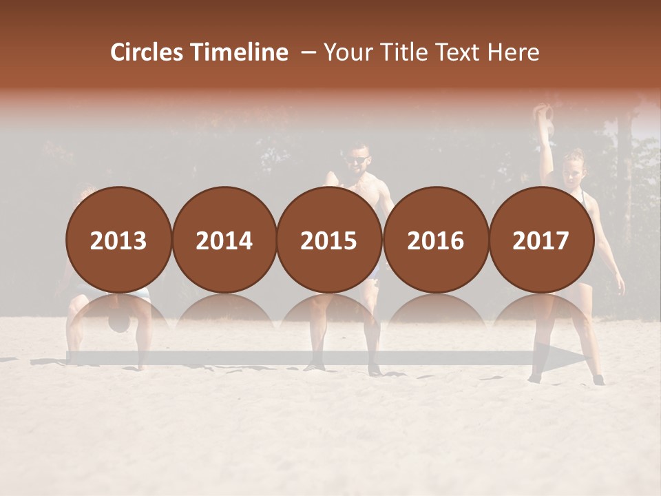 Power Training Cross PowerPoint Template