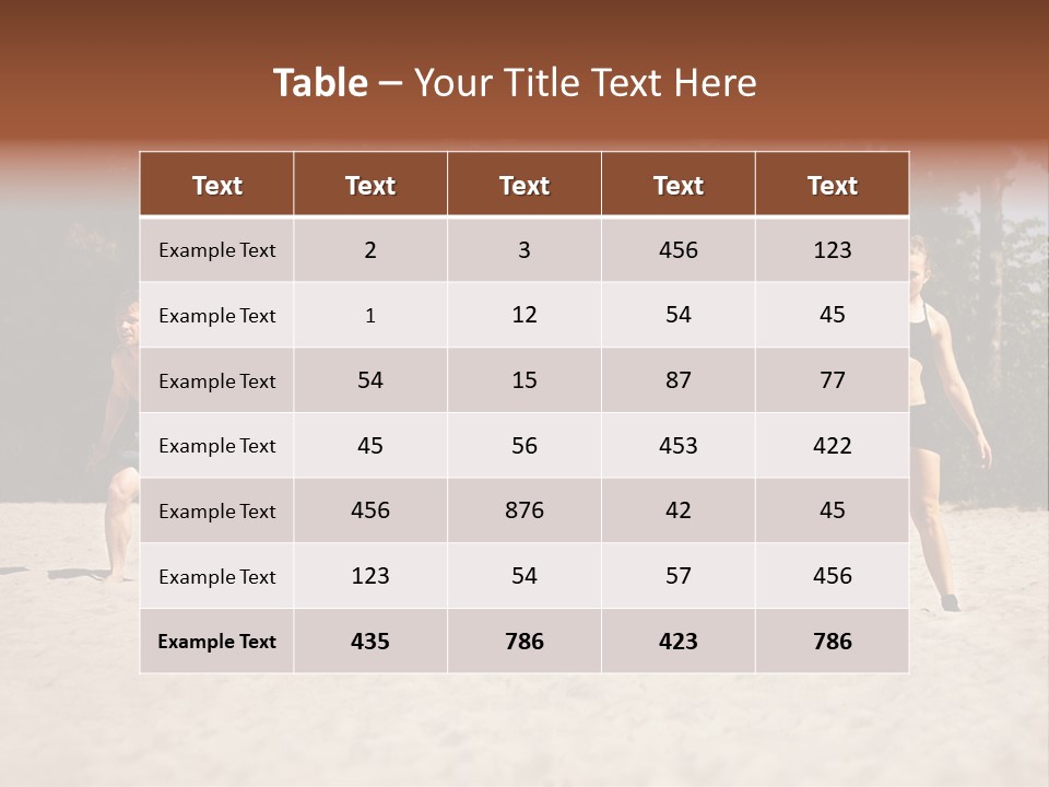 Power Training Cross PowerPoint Template