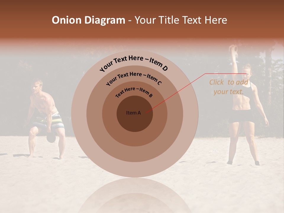 Power Training Cross PowerPoint Template