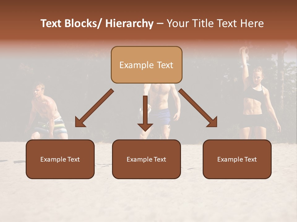 Power Training Cross PowerPoint Template