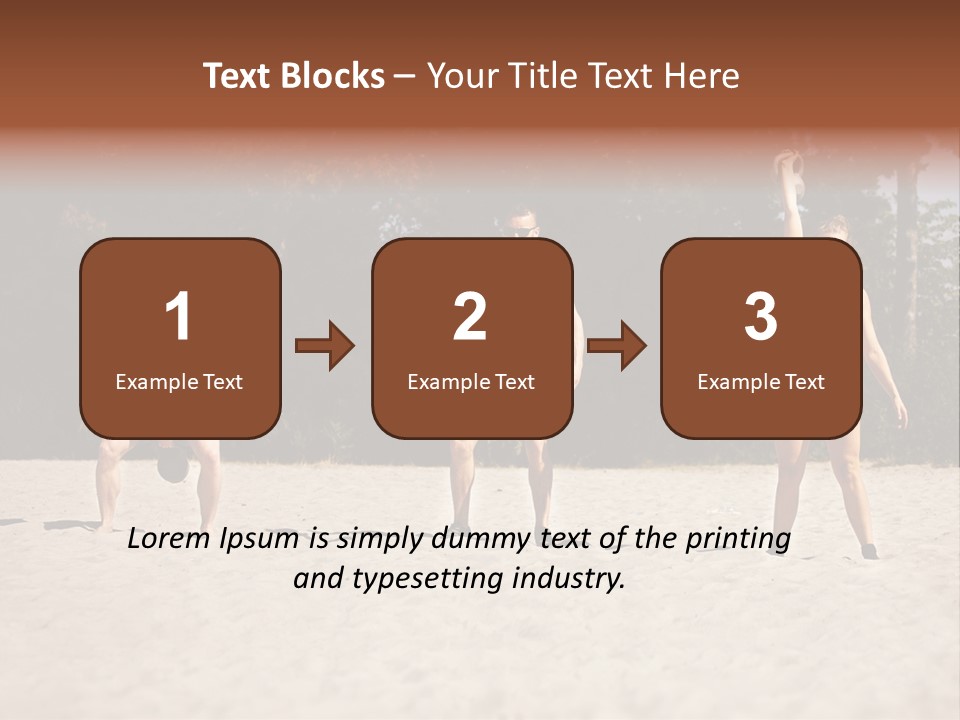 Power Training Cross PowerPoint Template