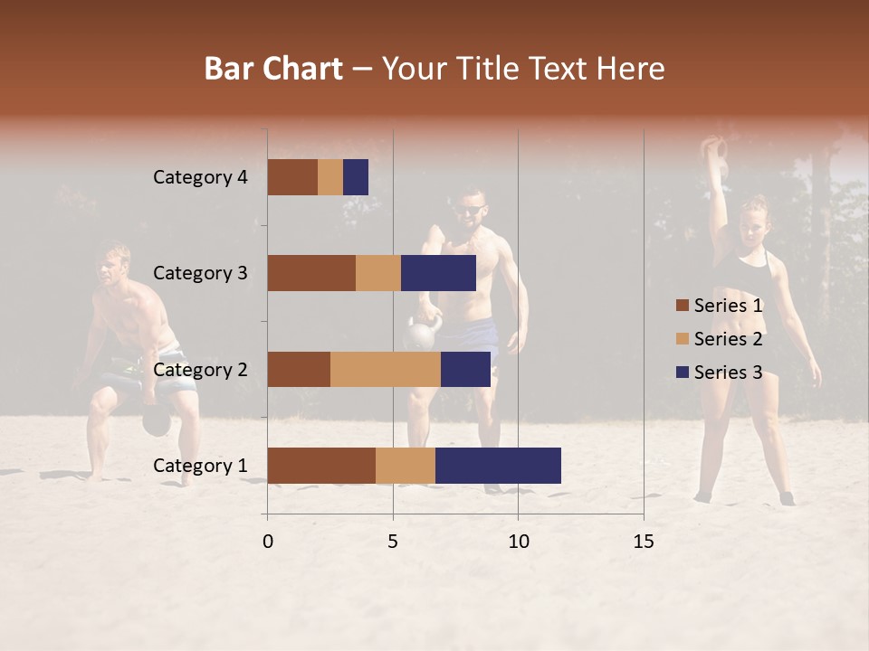 Power Training Cross PowerPoint Template