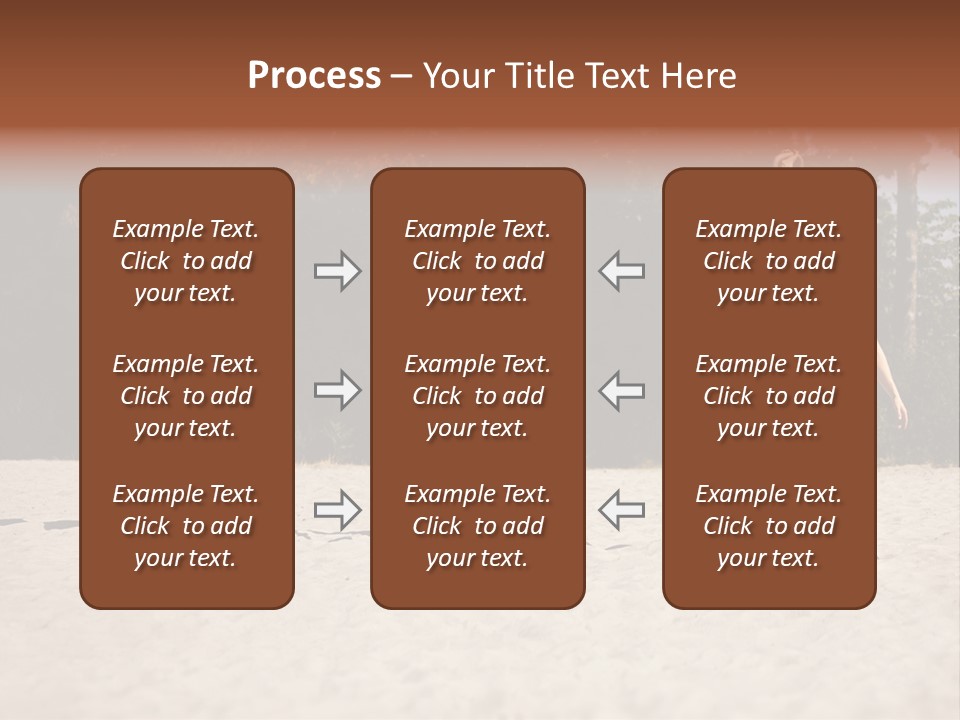 Power Training Cross PowerPoint Template