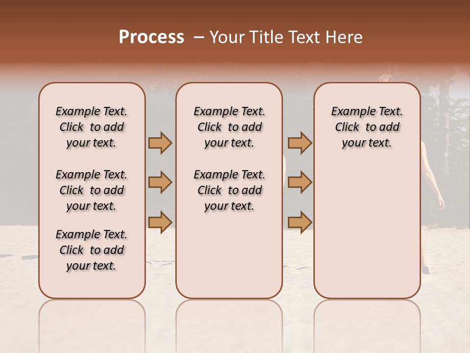 Power Training Cross PowerPoint Template