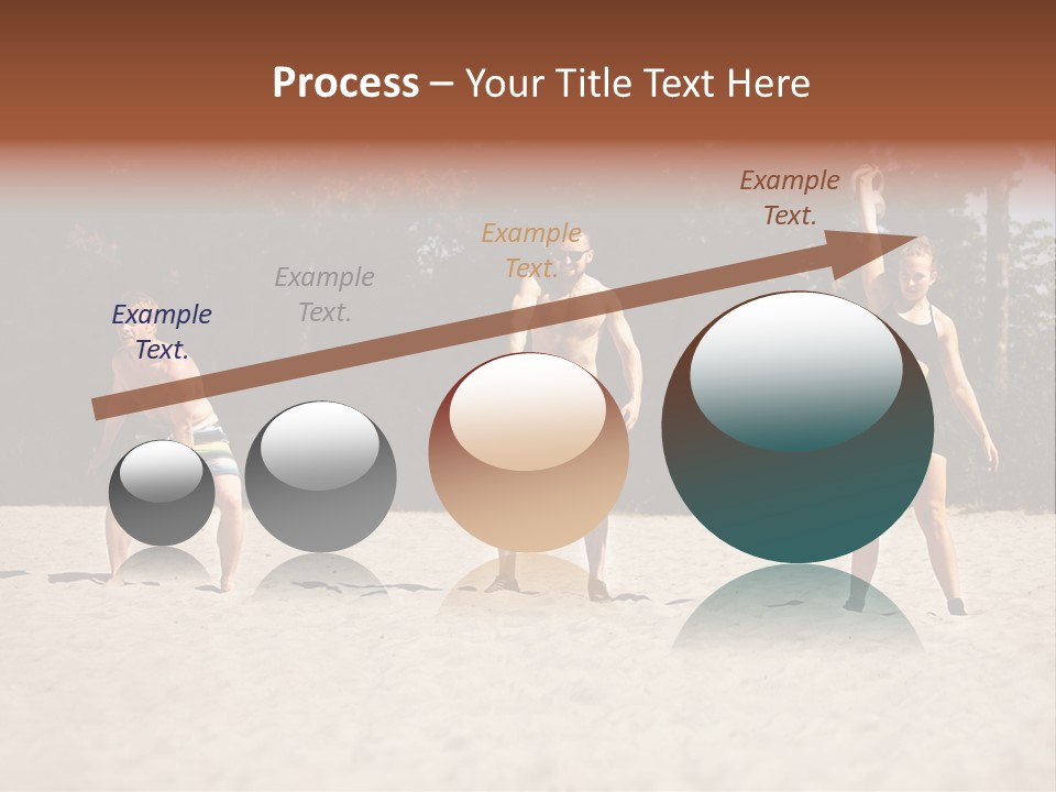 Power Training Cross PowerPoint Template