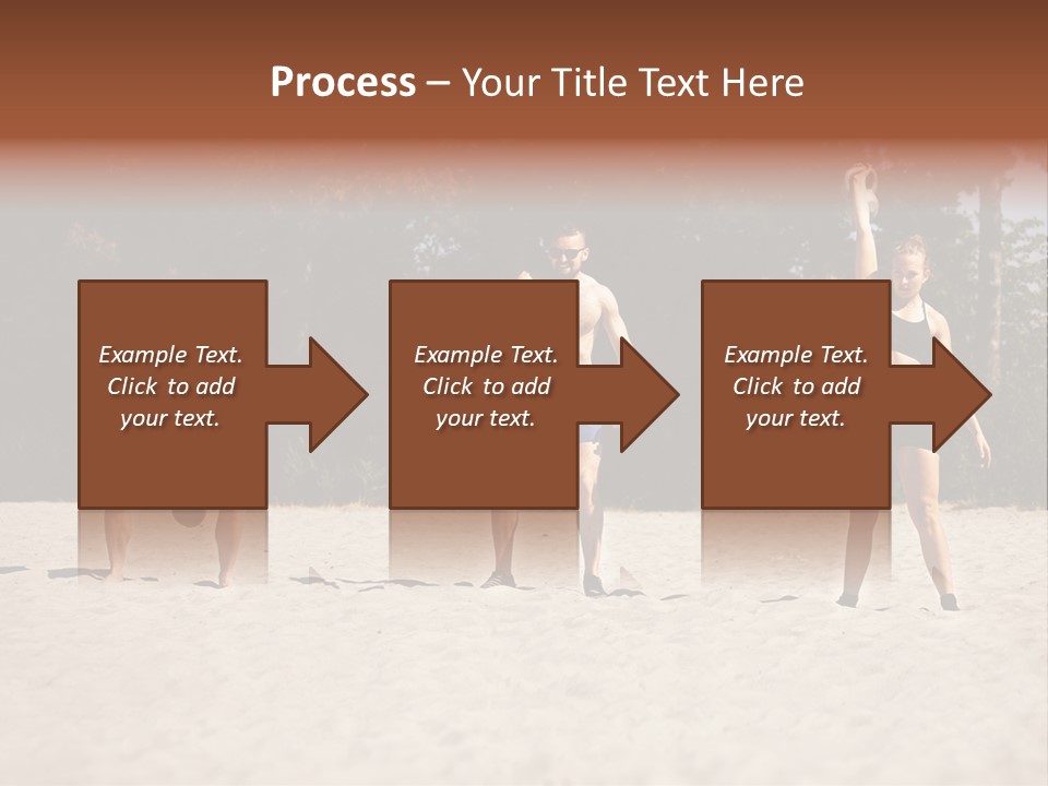 Power Training Cross PowerPoint Template