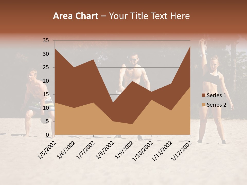 Power Training Cross PowerPoint Template