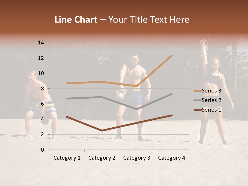 Power Training Cross PowerPoint Template
