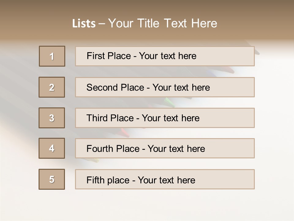Music Musical Caucasian PowerPoint Template