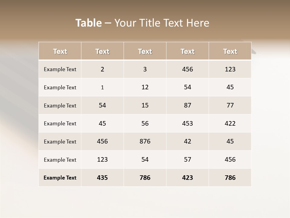 Music Musical Caucasian PowerPoint Template