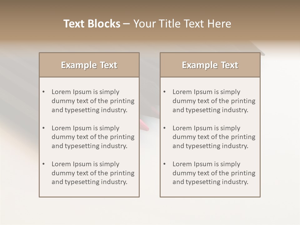 Music Musical Caucasian PowerPoint Template