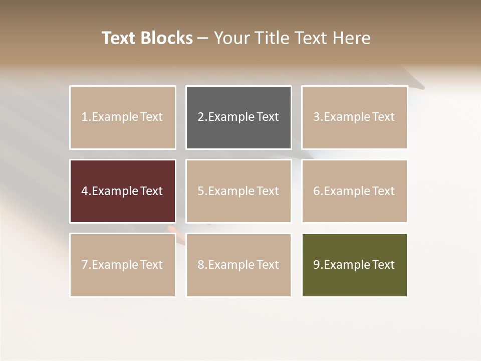 Music Musical Caucasian PowerPoint Template