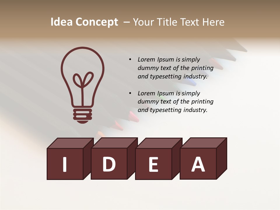 Music Musical Caucasian PowerPoint Template