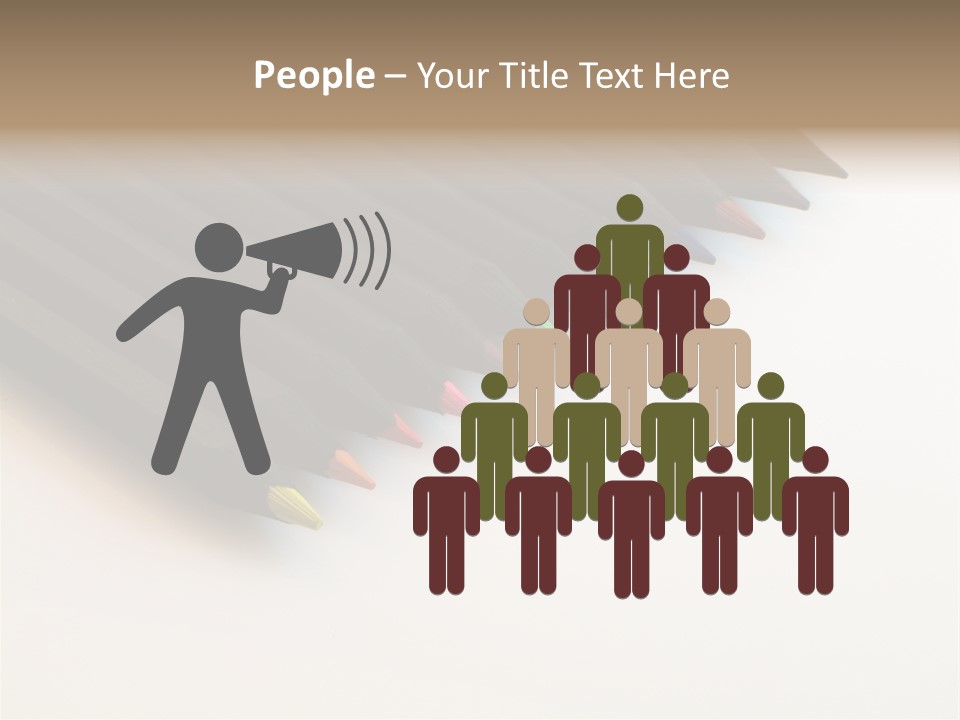 Music Musical Caucasian PowerPoint Template