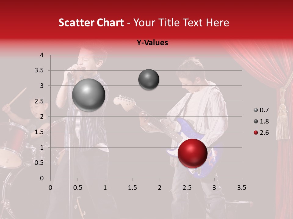 Music Musical Caucasian PowerPoint Template