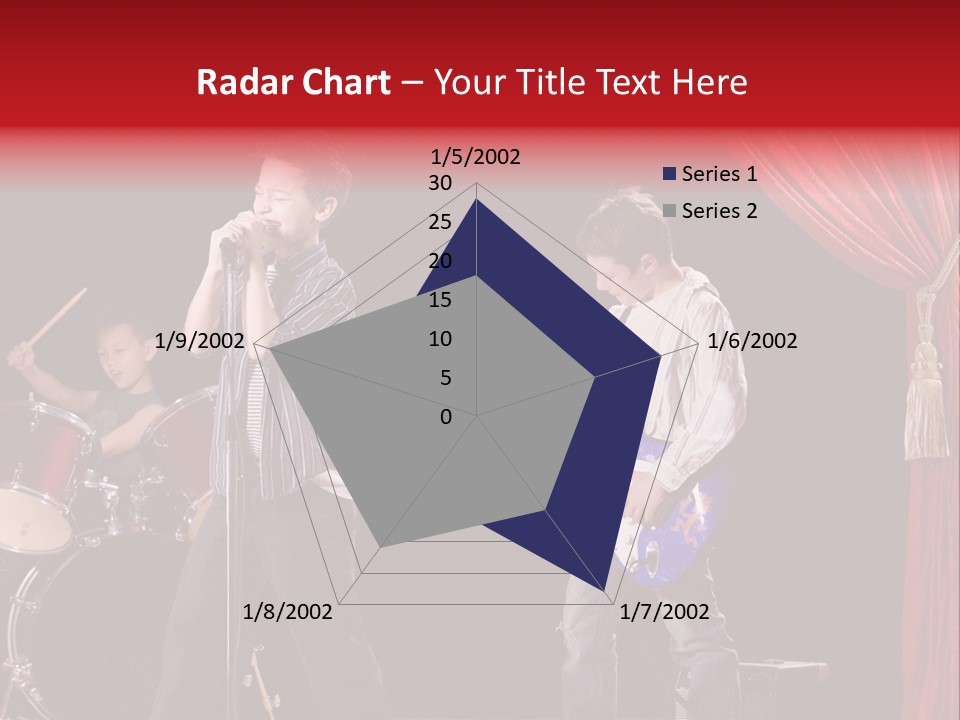 Music Musical Caucasian PowerPoint Template
