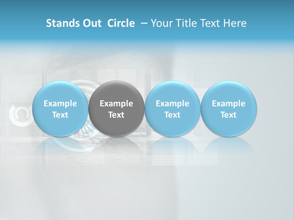 Accessibility Circuit Biometrics PowerPoint Template