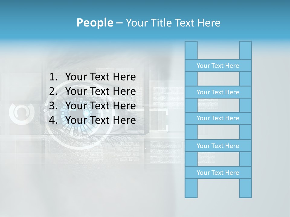 Accessibility Circuit Biometrics PowerPoint Template