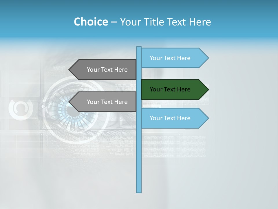 Accessibility Circuit Biometrics PowerPoint Template
