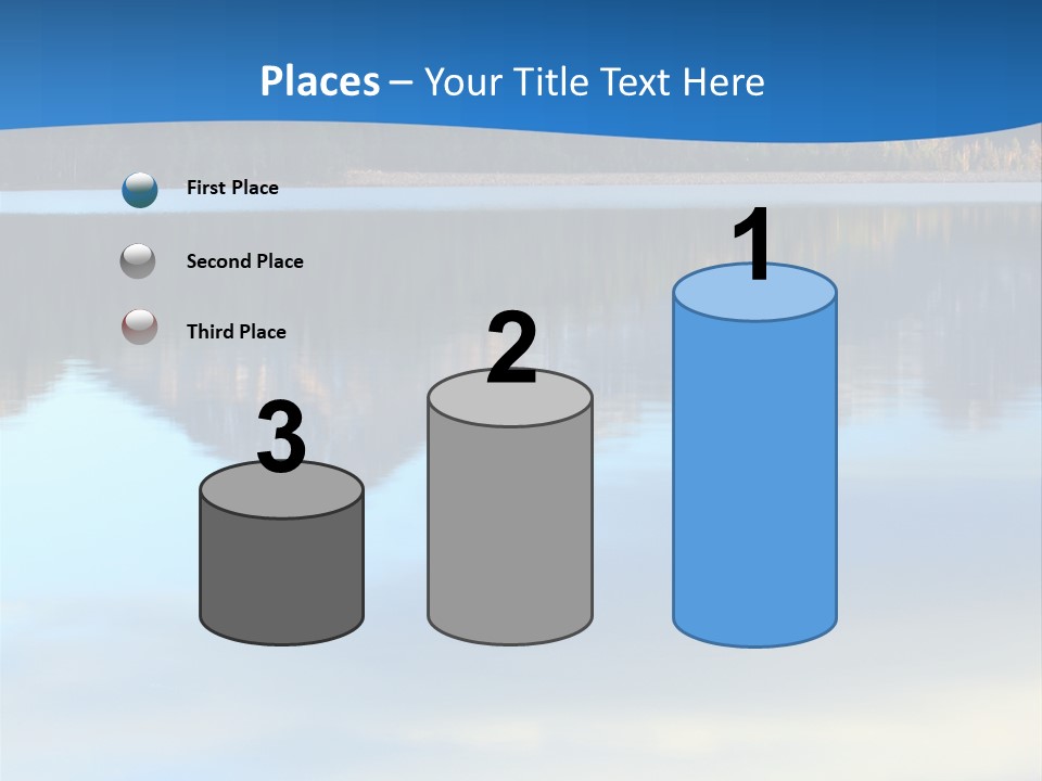 Pines Conifer Serene PowerPoint Template