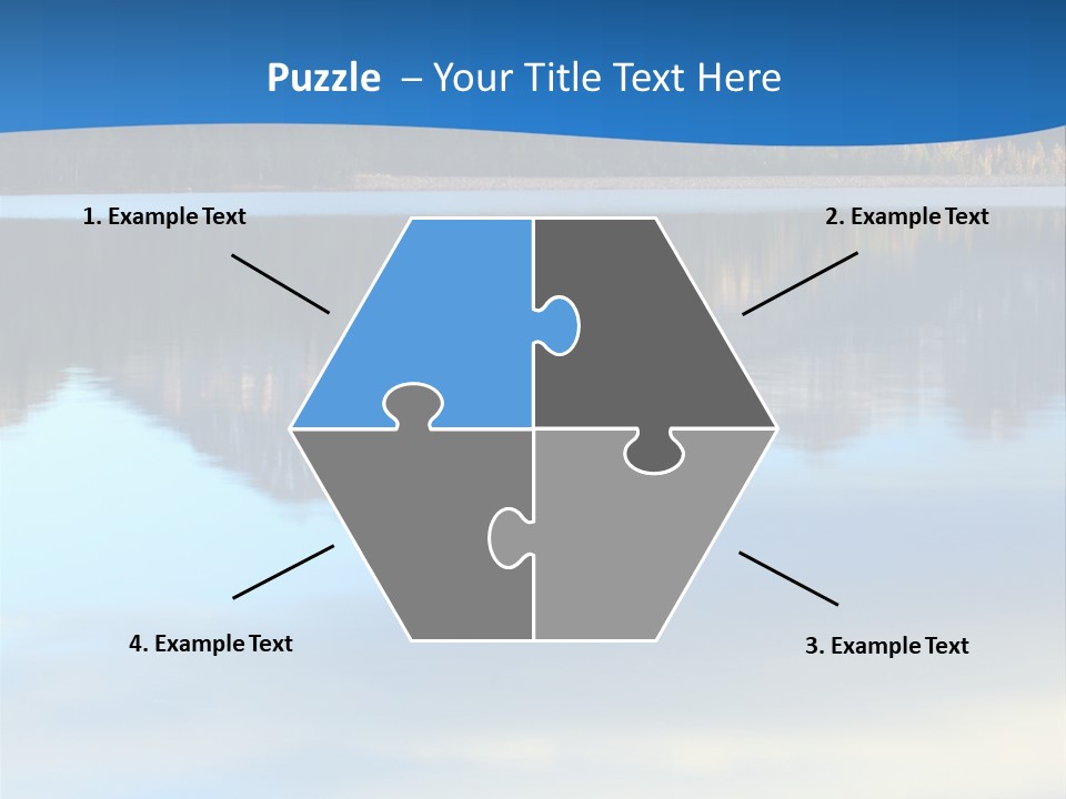 Pines Conifer Serene PowerPoint Template