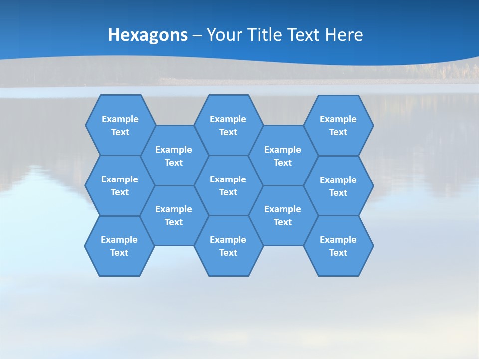 Pines Conifer Serene PowerPoint Template