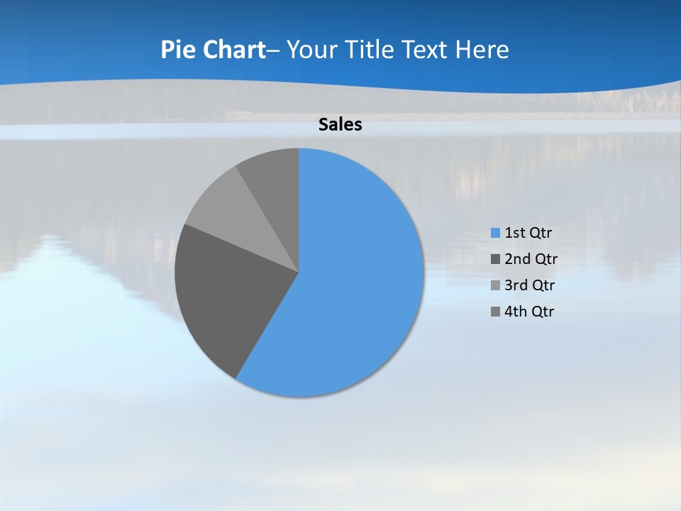 Pines Conifer Serene PowerPoint Template